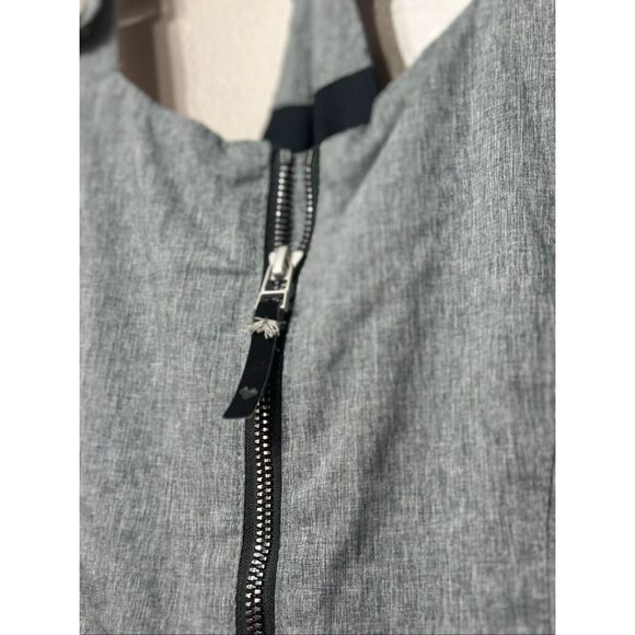 Obermeyer Gray Zip Up Snow Bibs Snow Pants Kids Size 8 - Picture 4 of 14